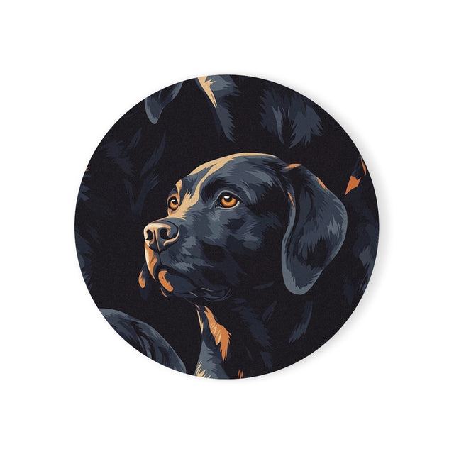 Midnight Muse Labradors Coasters