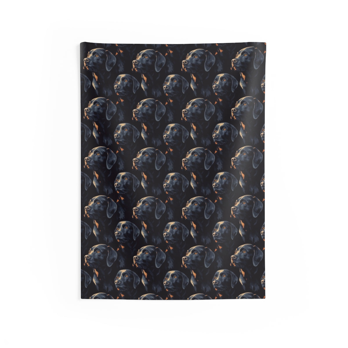 Midnight Muse Labradors Wall Tapestry