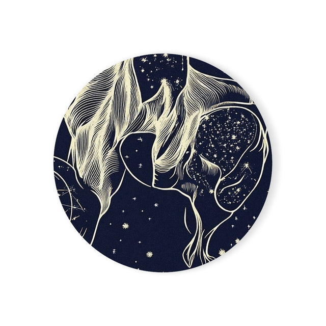 Midnight Navigator Boxers Coasters