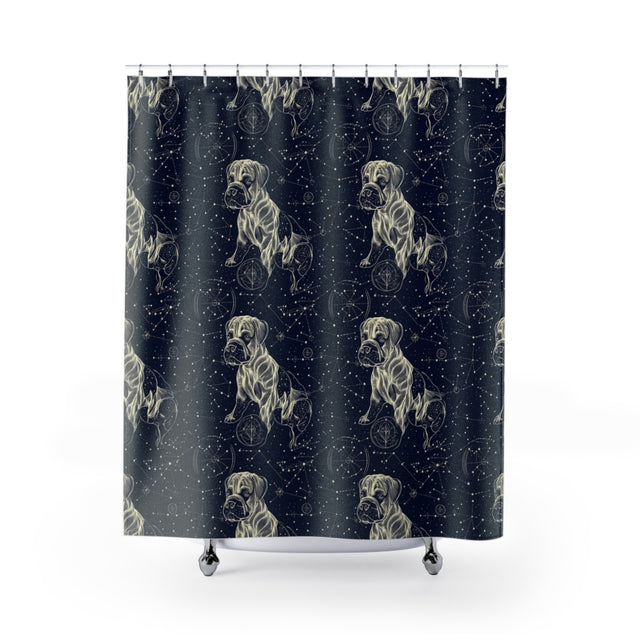 Midnight Navigator Boxers Shower Curtain