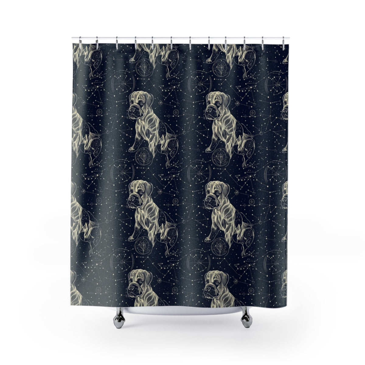 Midnight Navigator Boxers Shower Curtain