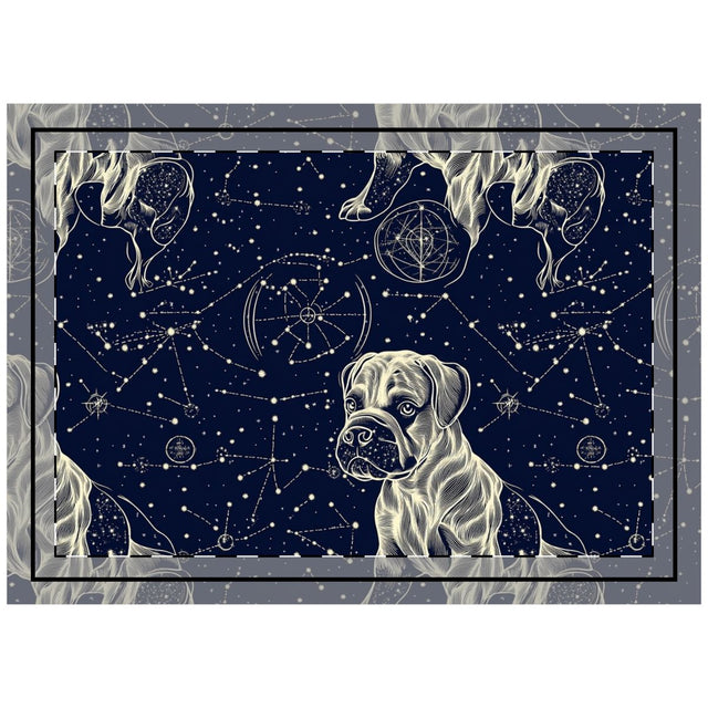 Midnight Navigator Boxers Throw Pillow