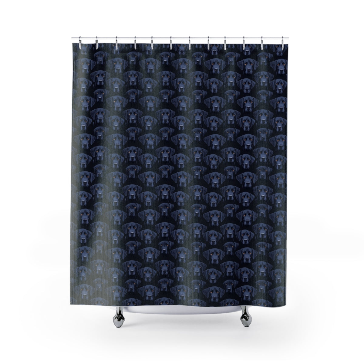 Midnight Reverie Labs Shower Curtain