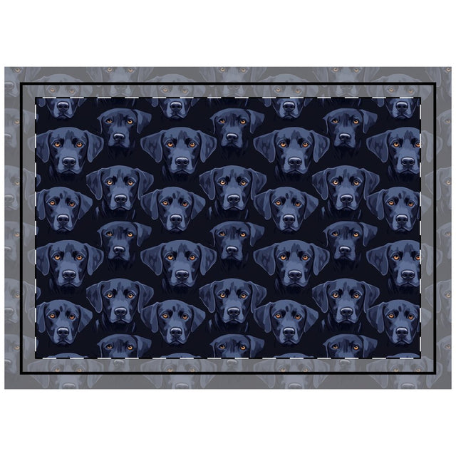 Midnight Reverie Labs Throw Pillow