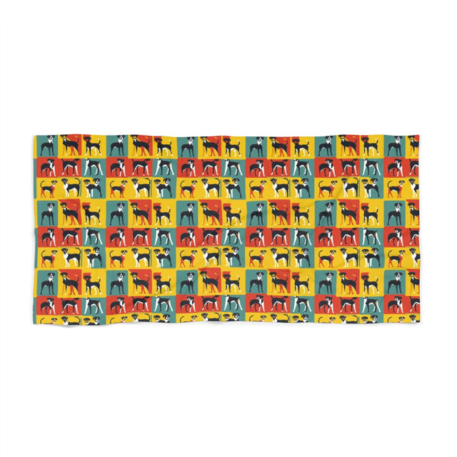 Modernist Hound Gallery Beach Towel