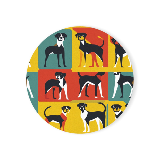 Modernist Hound Gallery Coasters