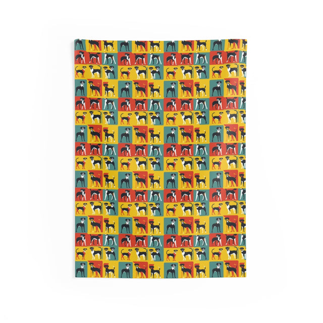 Modernist Hound Gallery Wall Tapestry
