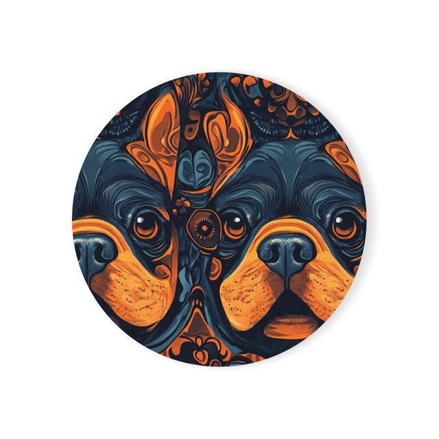Molten Dreams French Bulldogs Coasters