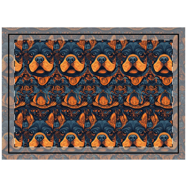 Molten Dreams French Bulldogs Throw Pillow