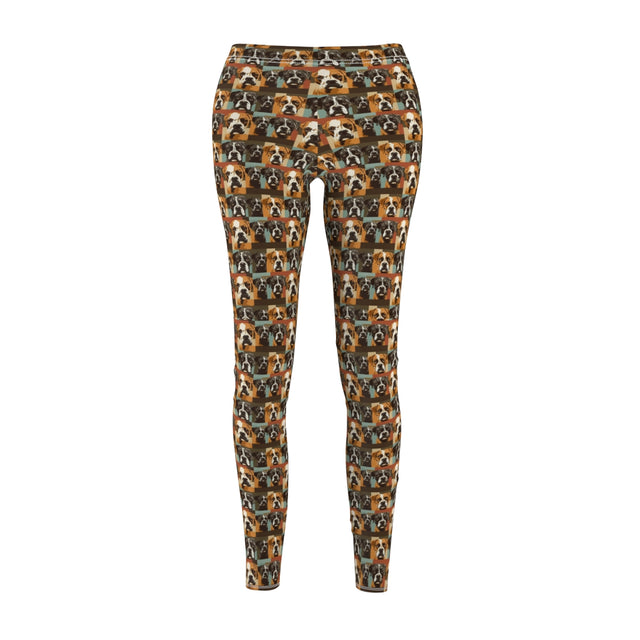 Mosaic Portrait Gallery Leggings