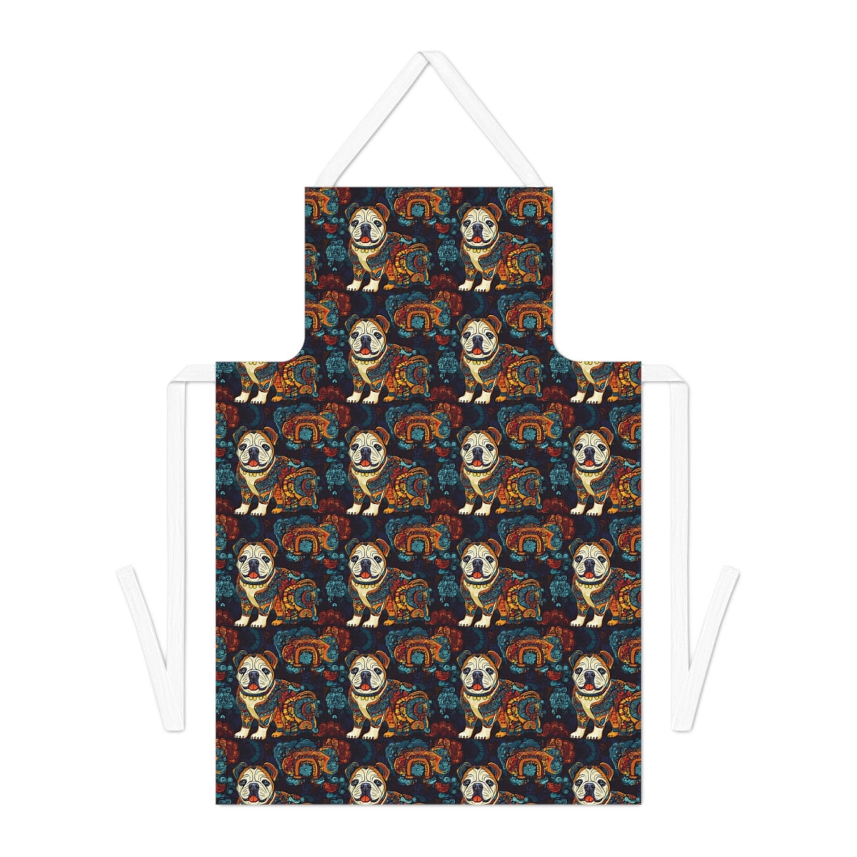 Mystic Mandala Bulldogs Apron