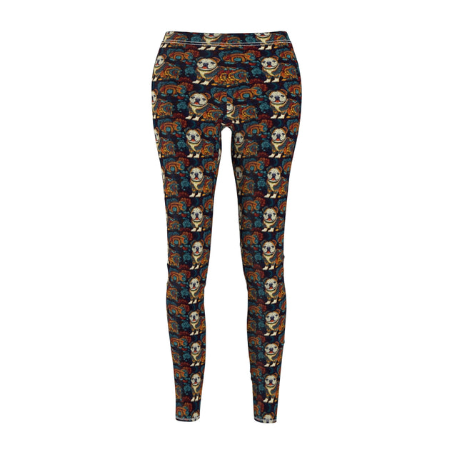 Mystic Mandala Bulldogs Leggings