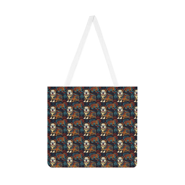 Mystic Mandala Bulldogs Tote Bag