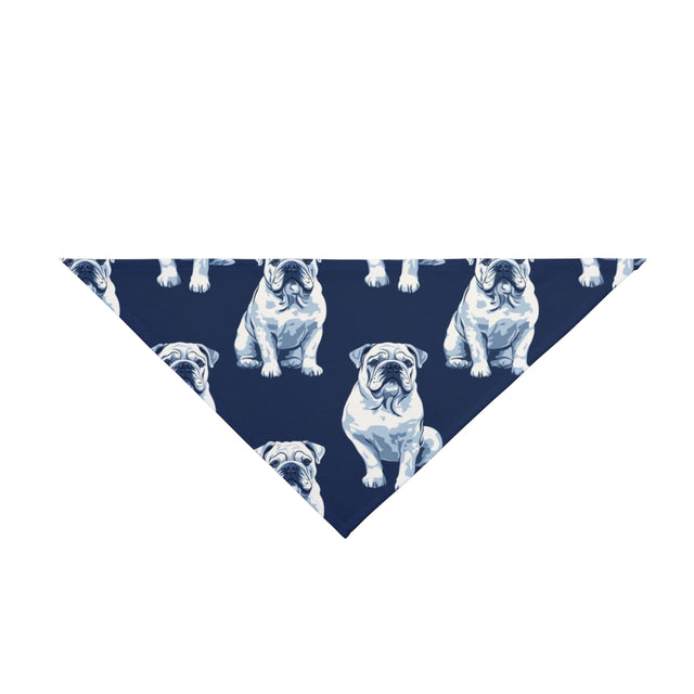 Naval Nobility Bulldogs Pet Bandana