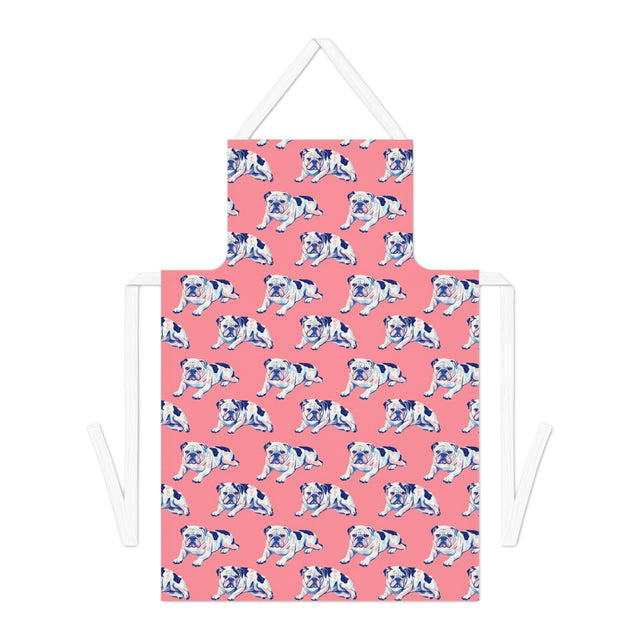 Navy Dreams Bulldogs Apron