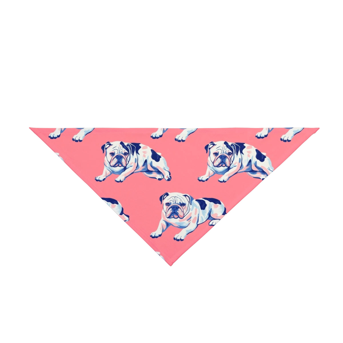 Navy Dreams Bulldogs Pet Bandana