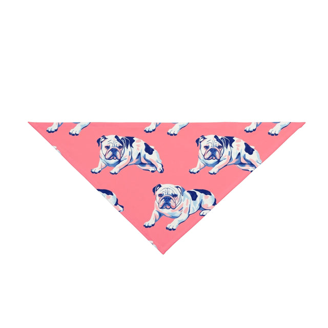 Navy Dreams Bulldogs Pet Bandana