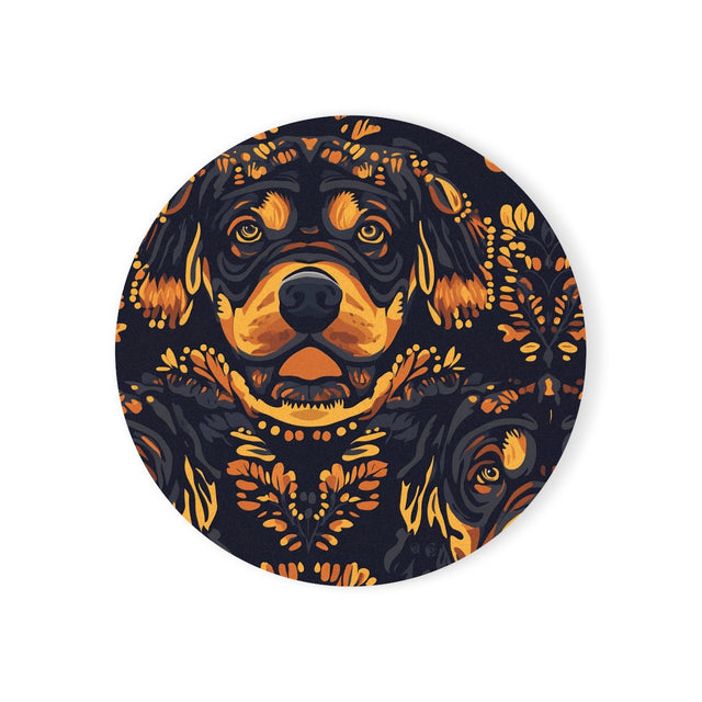 Navy Folk Flames Coasters