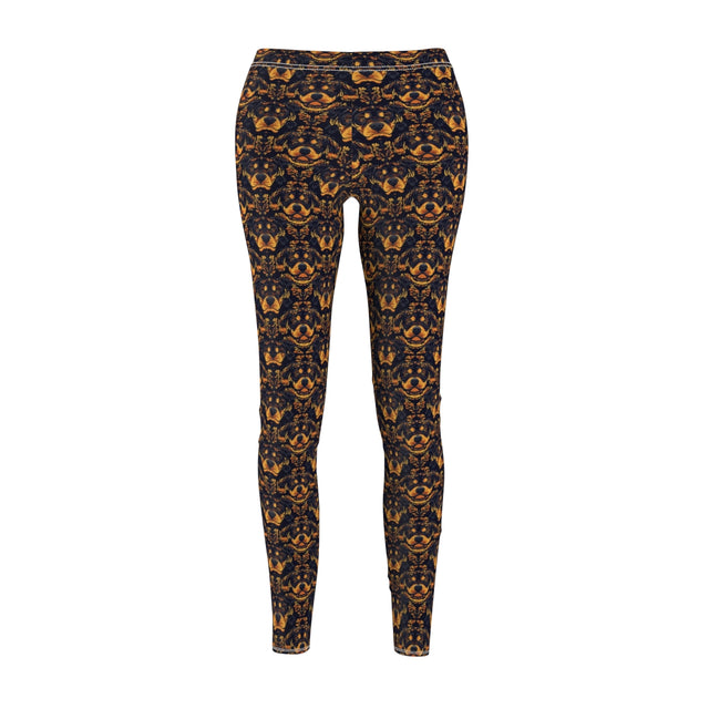 Navy Folk Flames Leggings