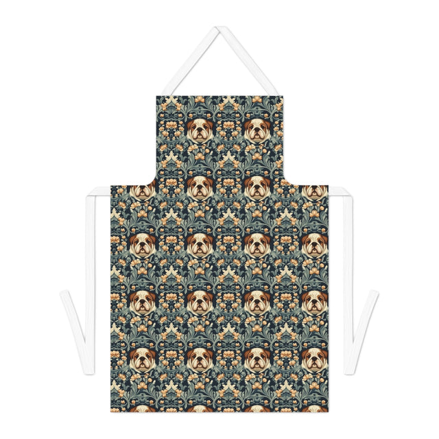 Navy Garden Bulldogs Apron