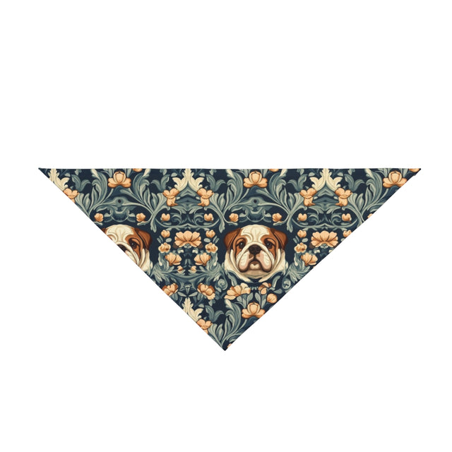 Navy Garden Bulldogs Pet Bandana