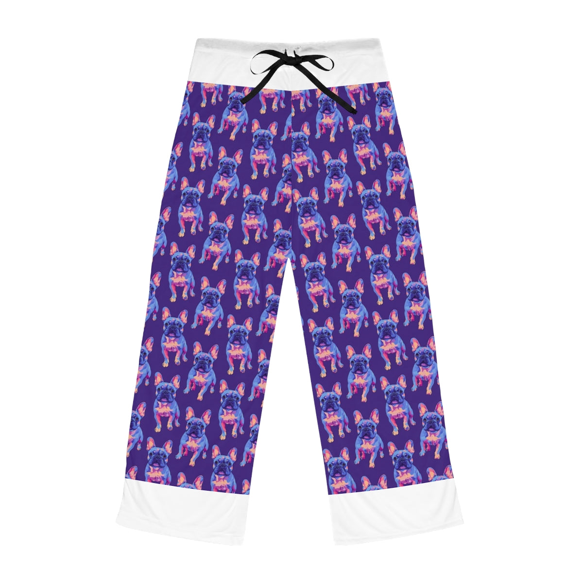 Neon Dreams Frenchies Pajama Pants