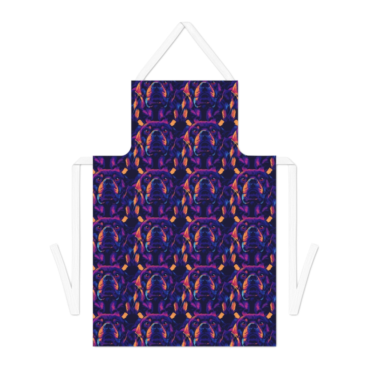 Neon Dreams Rottweiler Apron