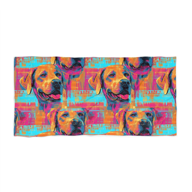 Neon Pop Labs Beach Towel