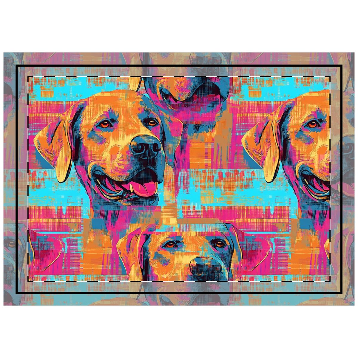 Neon Pop Labs Throw Pillow