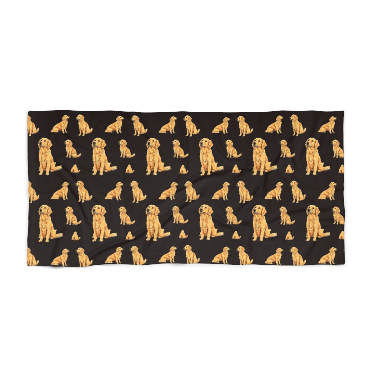 Noble Amber Retrievers Beach Towel