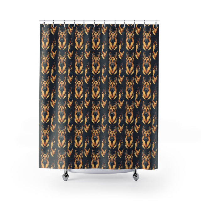 Noble Amber Shepherds Shower Curtain