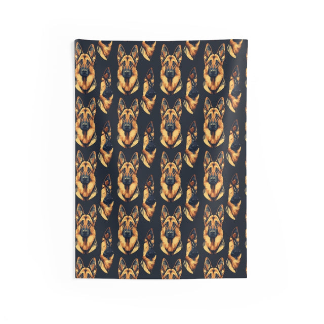 Noble Amber Shepherds Wall Tapestry