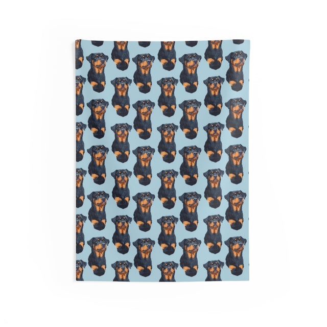 Noble Guardian Portraits Wall Tapestry