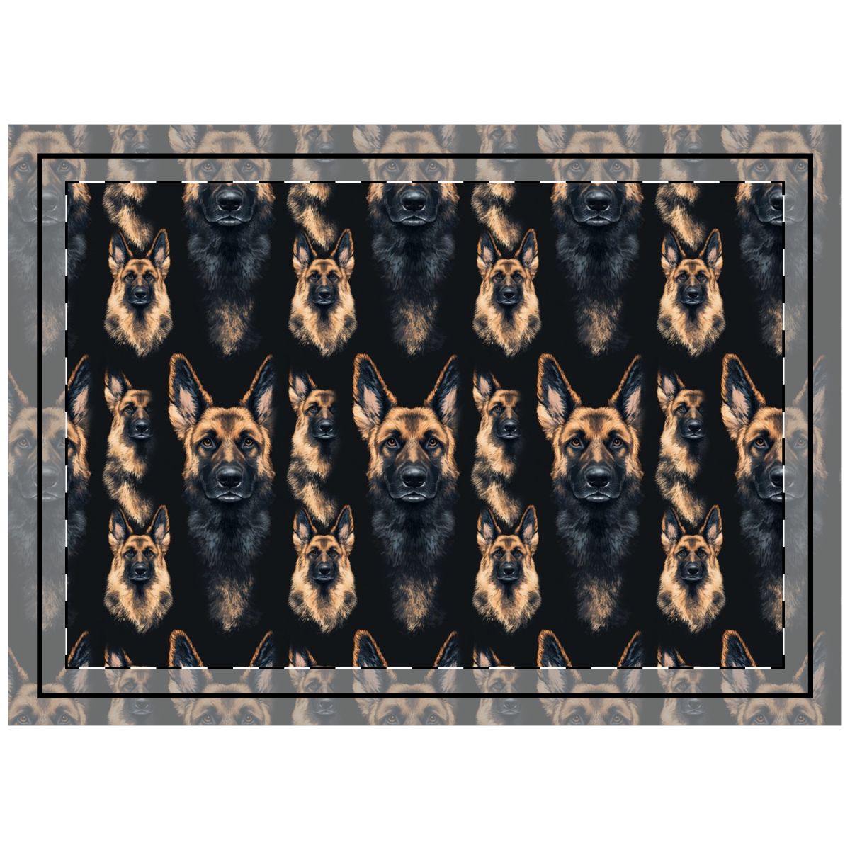 Noble Portrait Gallery Throw Pillow