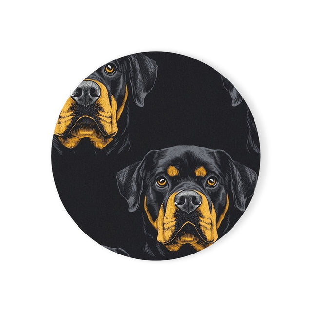 Noble Shadows Rottweiler Coasters