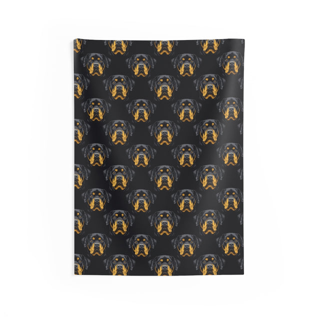 Noble Shadows Rottweiler Wall Tapestry