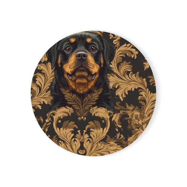 Ochre Portrait Majesty Coasters