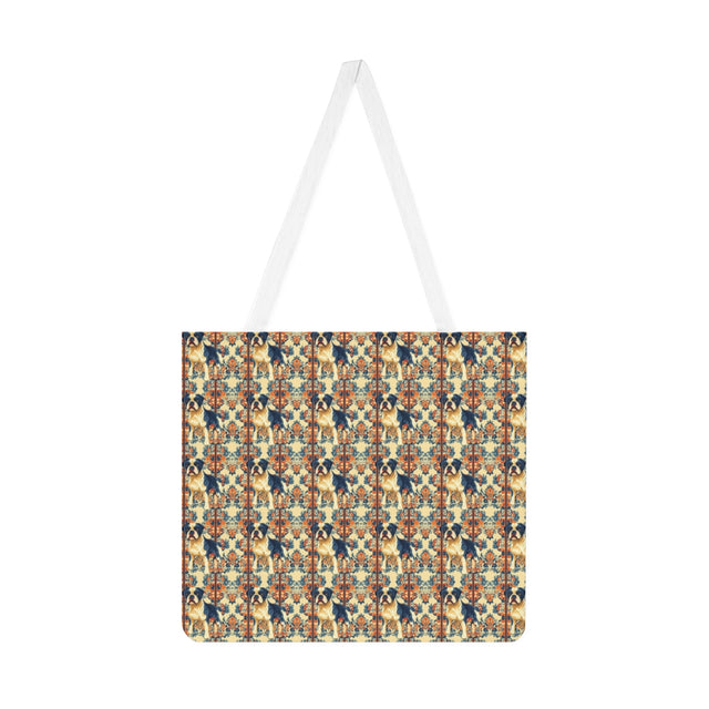 Ornamental Garden Boxer Tote Bag