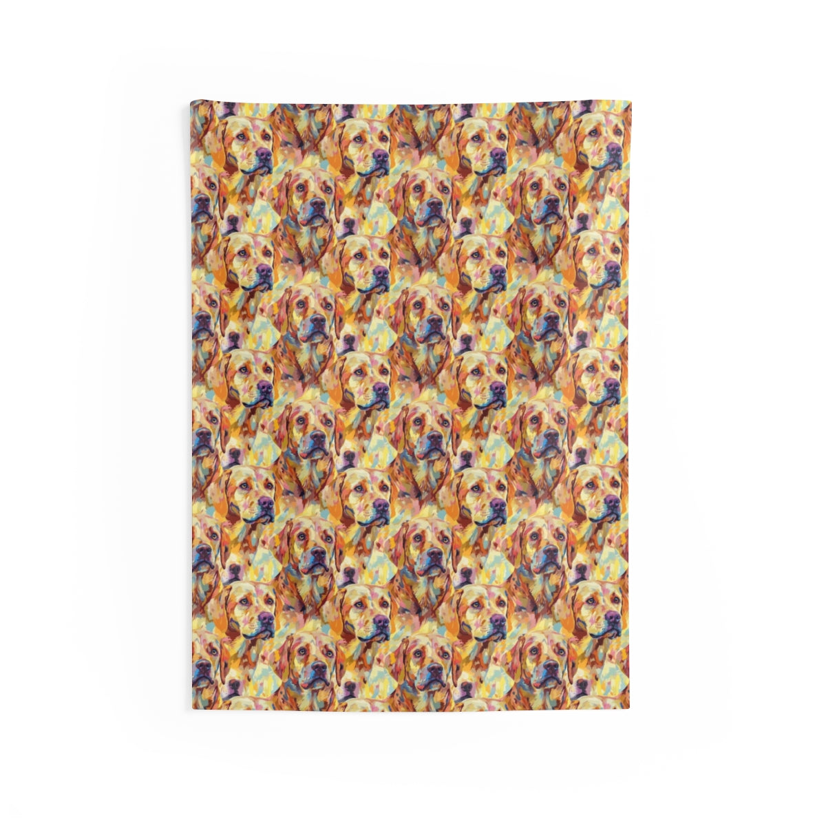 Painterly Golden Hour Wall Tapestry