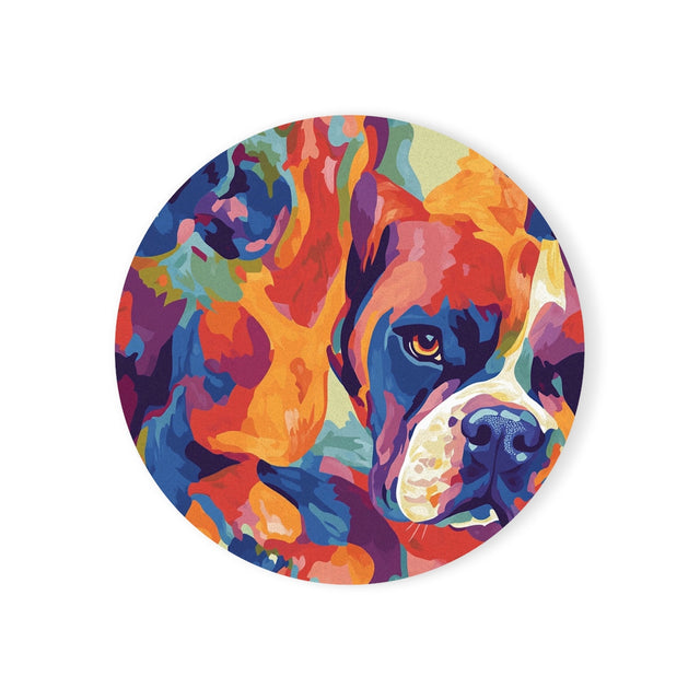 Painterly Kaleidoscope Boxers Coasters