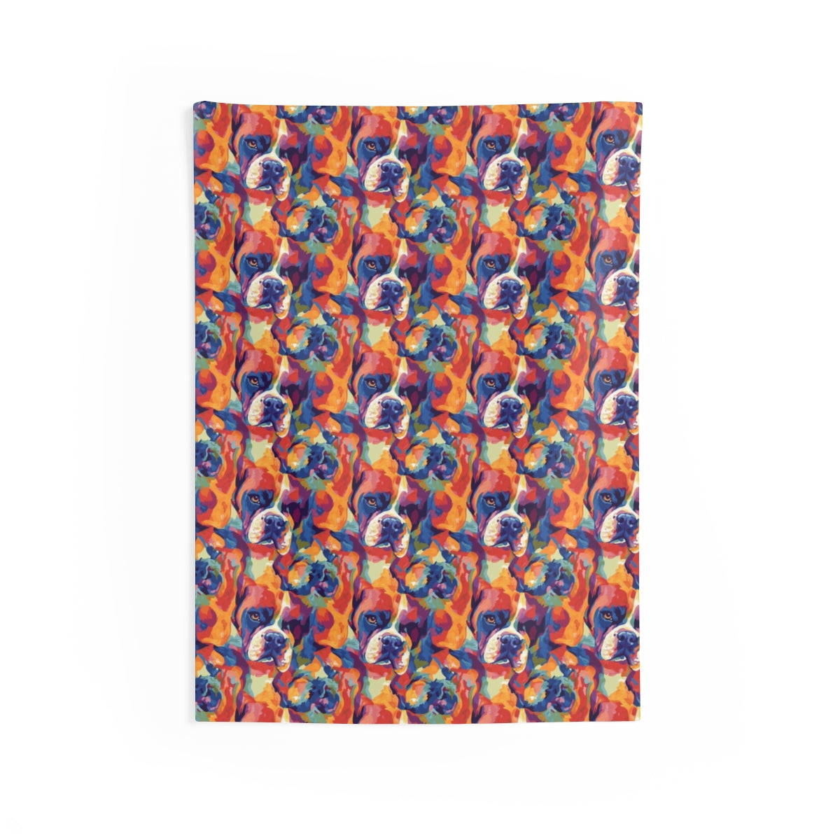 Painterly Kaleidoscope Boxers Wall Tapestry