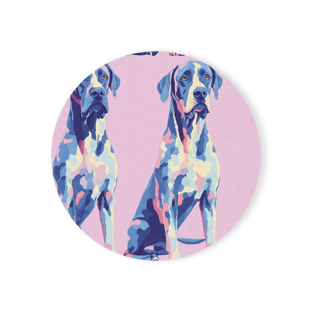 Pastel Pop Danes Coasters