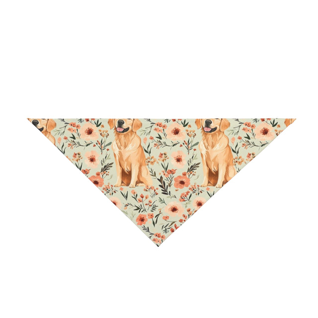 Peach Blossom Golden Hour Pet Bandana