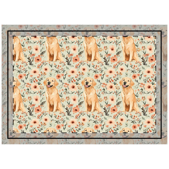 Peach Blossom Golden Hour Throw Pillow
