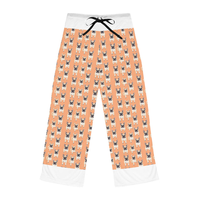Peachy Keen Frenchies Pajama Pants