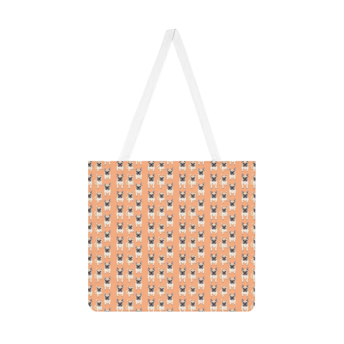 Peachy Keen Frenchies Tote Bag