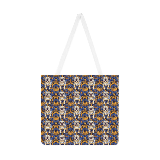 Periwinkle Royal Bulldogs Tote Bag