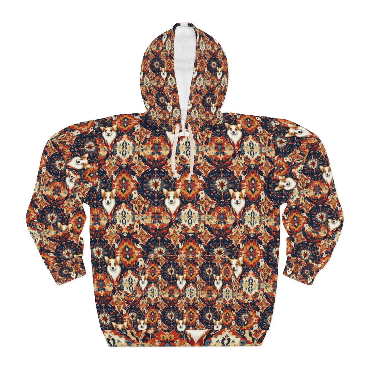 Persian Garden Corgis Hoodie