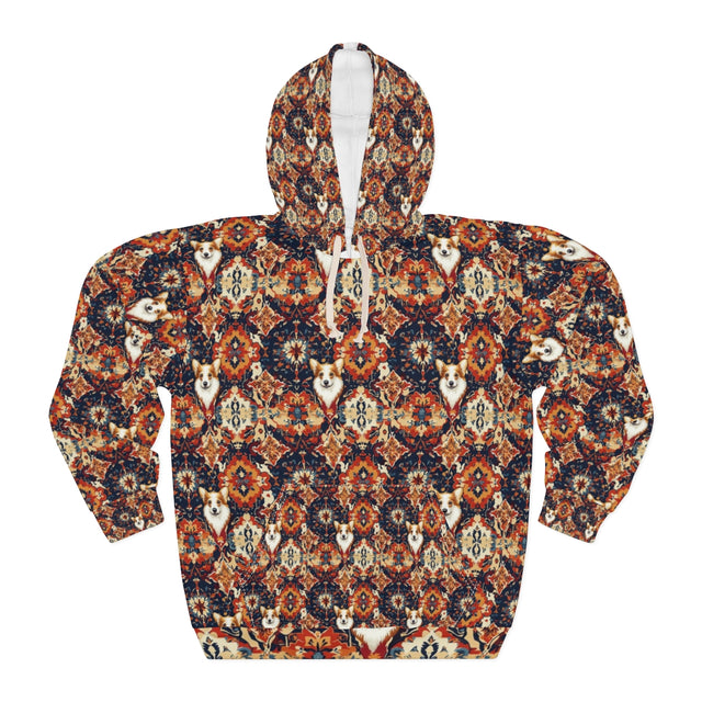 Persian Garden Corgis Hoodie