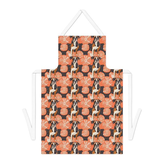 Persimmon Pop Boxers Apron